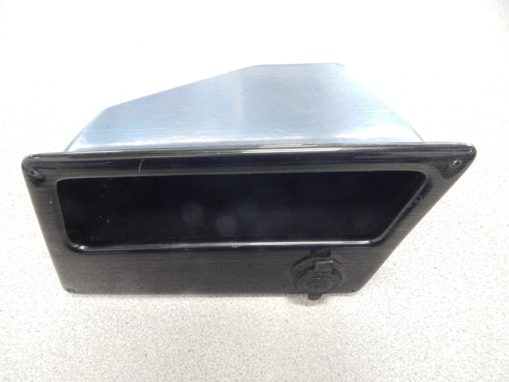 Crestliner Boats Black Console Glove Box With 12V Switch
