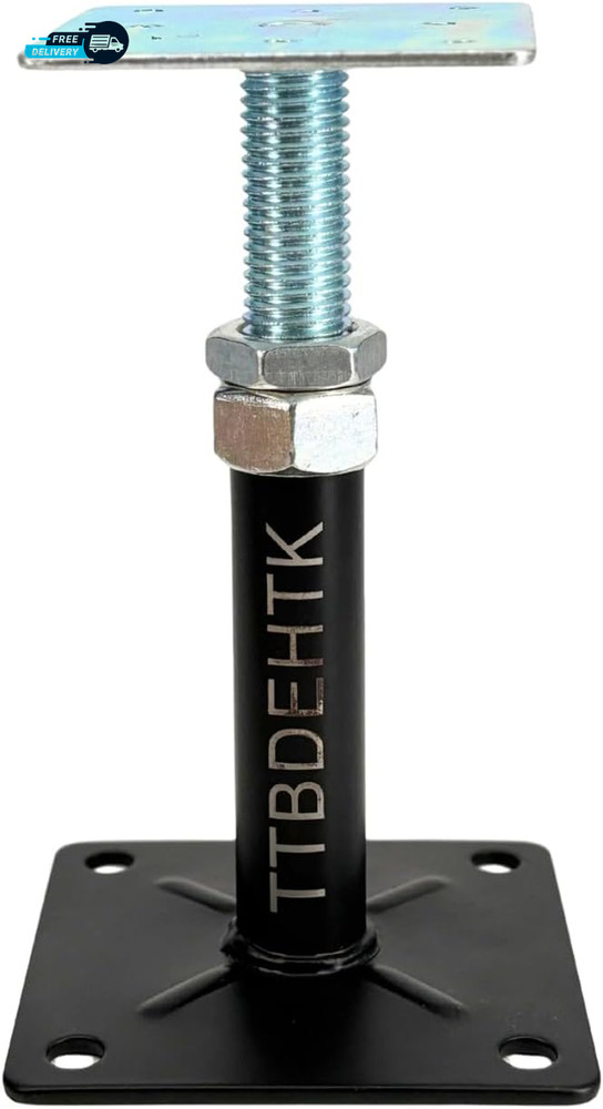 4-Pack Adjustable 5"-8" House Jack for the Floor，Mini Screw Post Pole