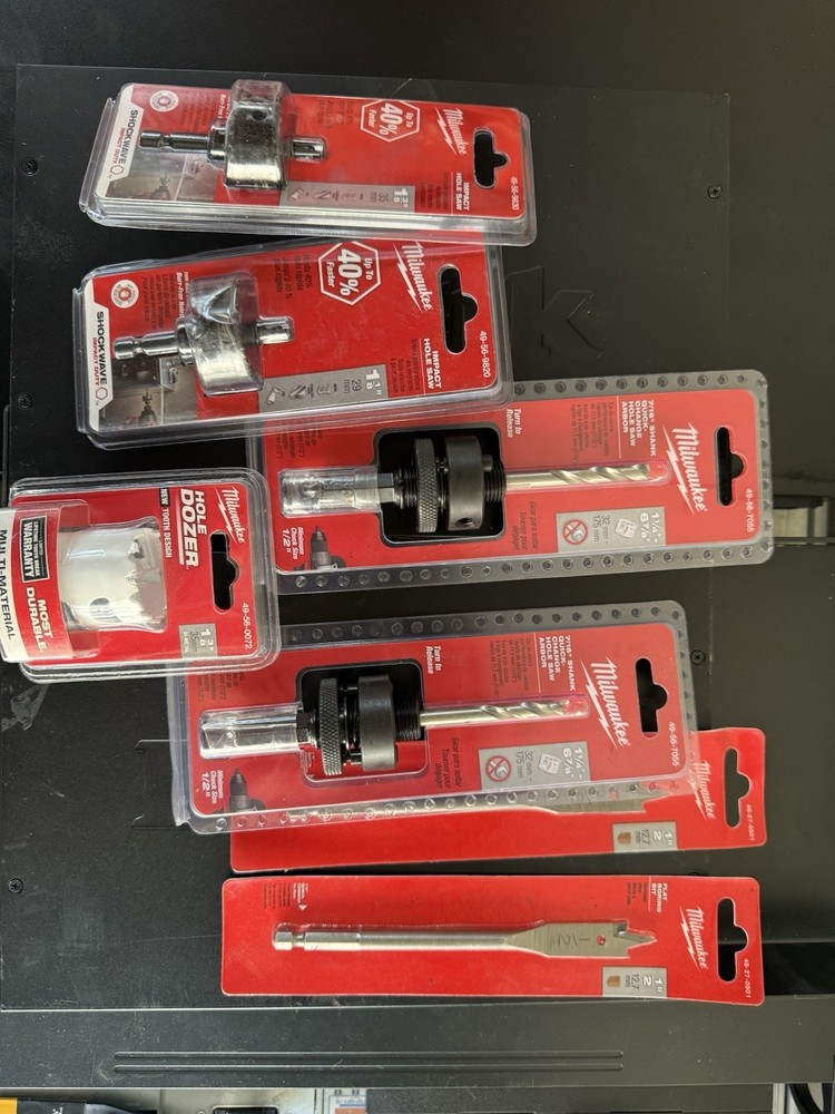 Milwaukee set 7 items