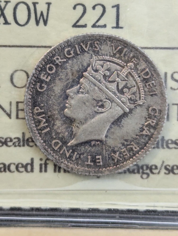 1945C ICCS Graded, Newfoundland, ¢5 Cent**MS-64**