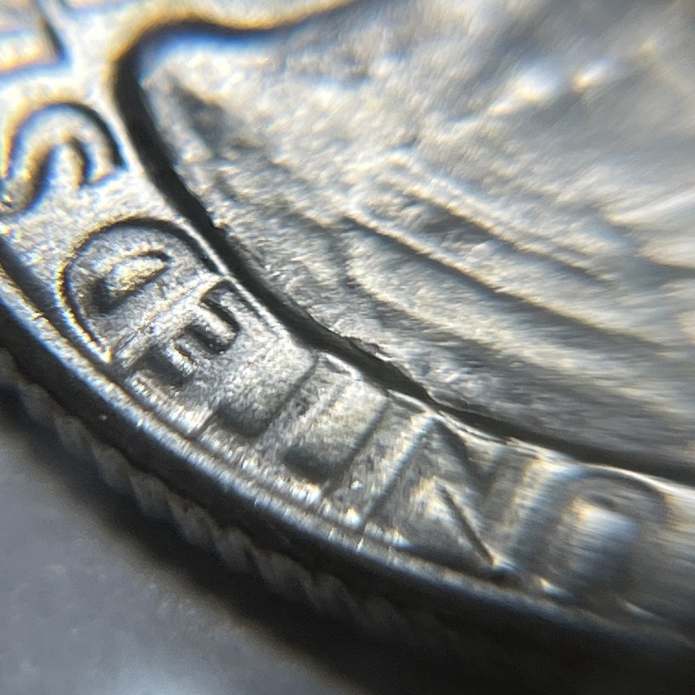 1956 Washington Silver Quarter Errors DDR Toning Uncirculated