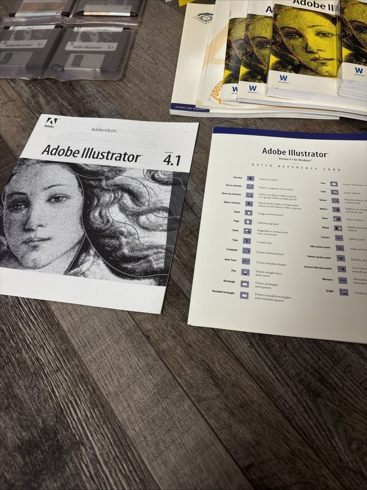 Adobe Illustrator 4.1 Box Set Complete