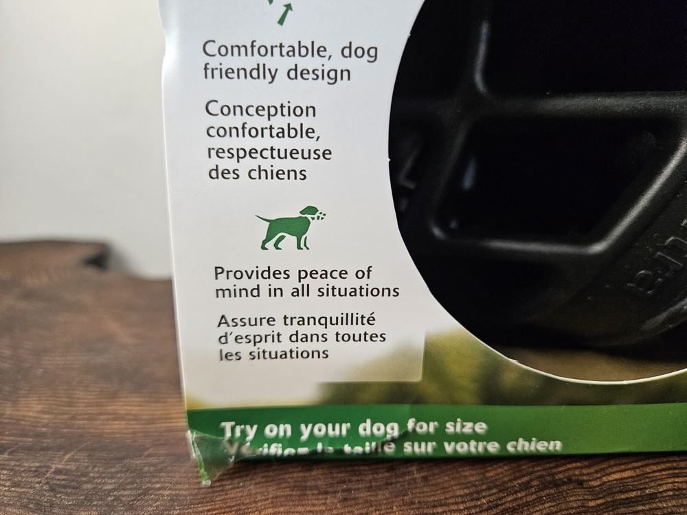For LARGE Dogs ~ Baskerville Ultra Muzzle for Dogs, Size 5 ~ Open Box