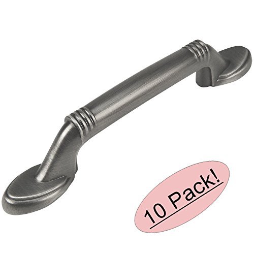 *10 Pack* Cosmas Cabinet Hardware Antique Silver Handles Pulls #4183AS
