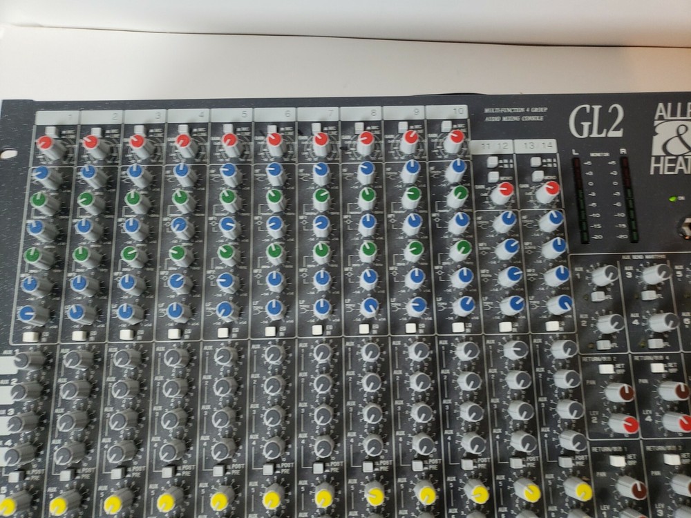 Allen & Heath GL2, Multi-Function 4-Group Audio Mixer For Parts