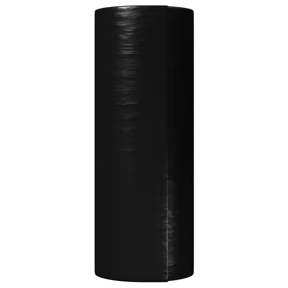20 Ft. X 100 Ft. Black 4 Mil Plastic Sheeting