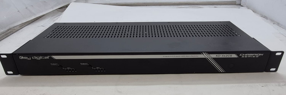 Key Digital KD-4x2CS 4 Input 2 Output HDMI Matrix Switcher