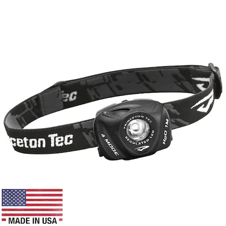PRINCETON TEC EOS130-BK EOS LED Headlamp - Black