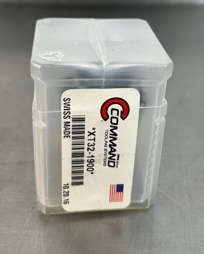 XT32-1900 COMMAND TOOLING SYSTEM COLLET - Brand New
