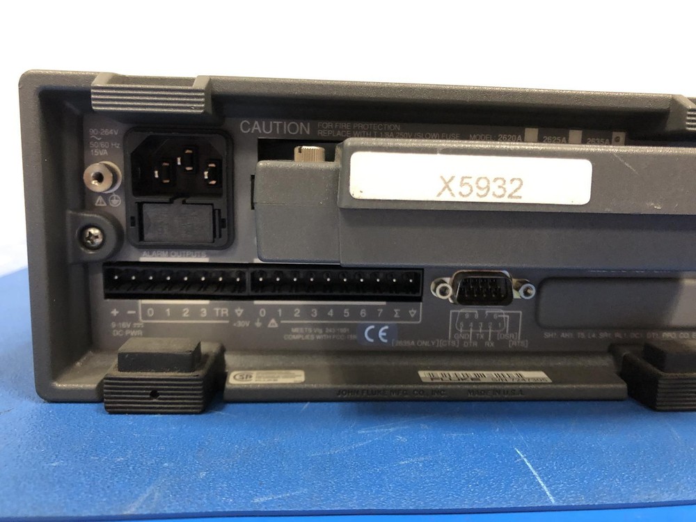 FLUKE 2635A HYDRA SERIES II WITH 2645A INPUT MODULE
