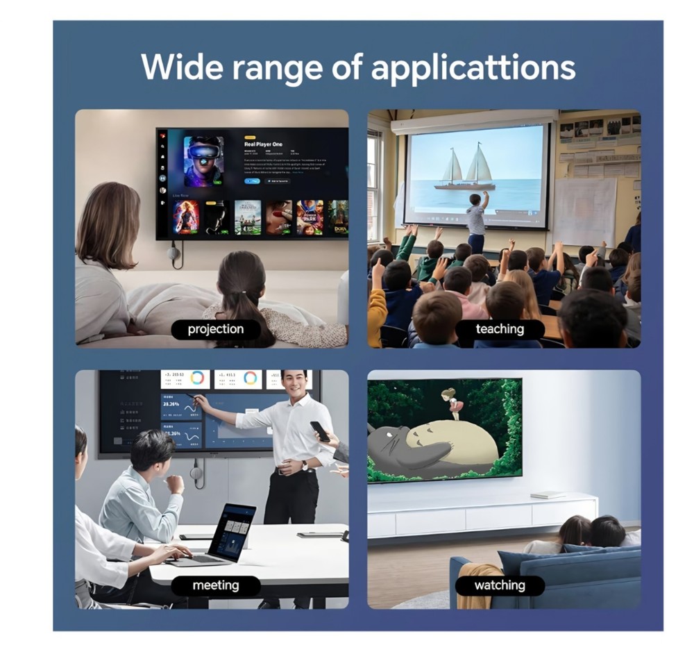 Wireless HD Shared Screen Box G66 – Open Box – HDMI Screen Mirroring Adapter