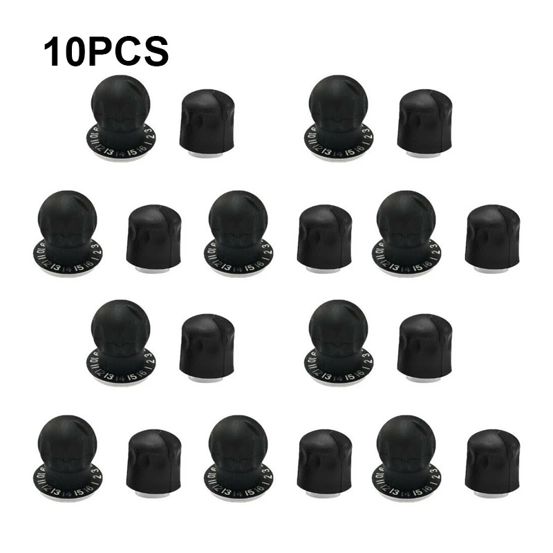 10PCS Volume + Channel Knob + Insert Retainer For XTS3000 XTS5000 Radio
