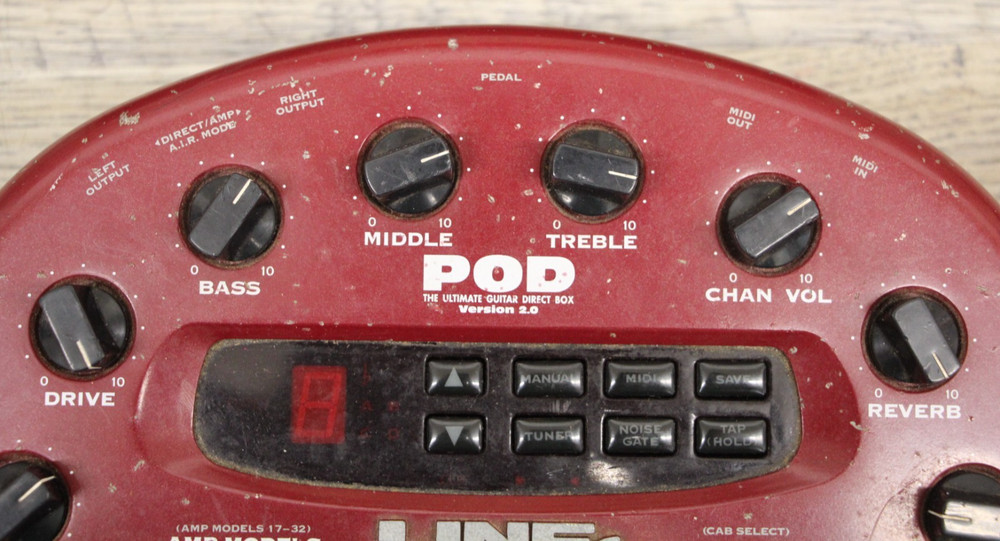 Line 6 POD 2.0 Multi-Effects Guitar Effect Pedal