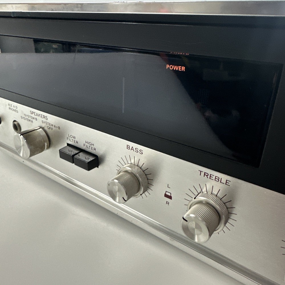 Sansui Model 2000 Solid State Stereo Amplifier AM/FM Receiver Tested READ