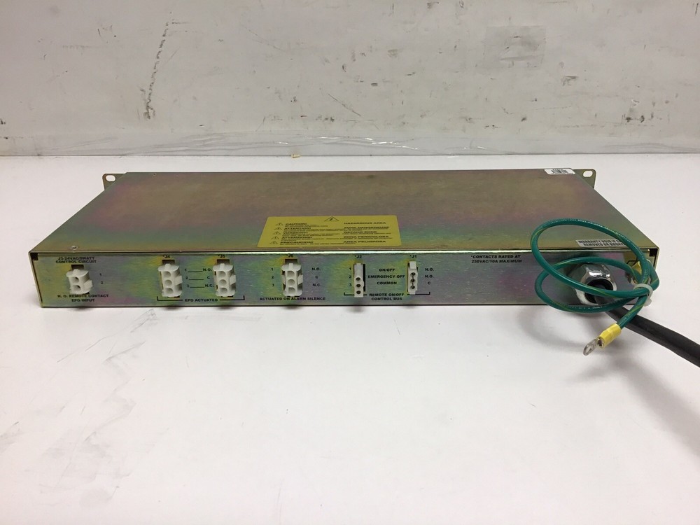 Marway UCP31015-5B 19" Rack Mount Power Distribution Control Panel w/ Hour Meter