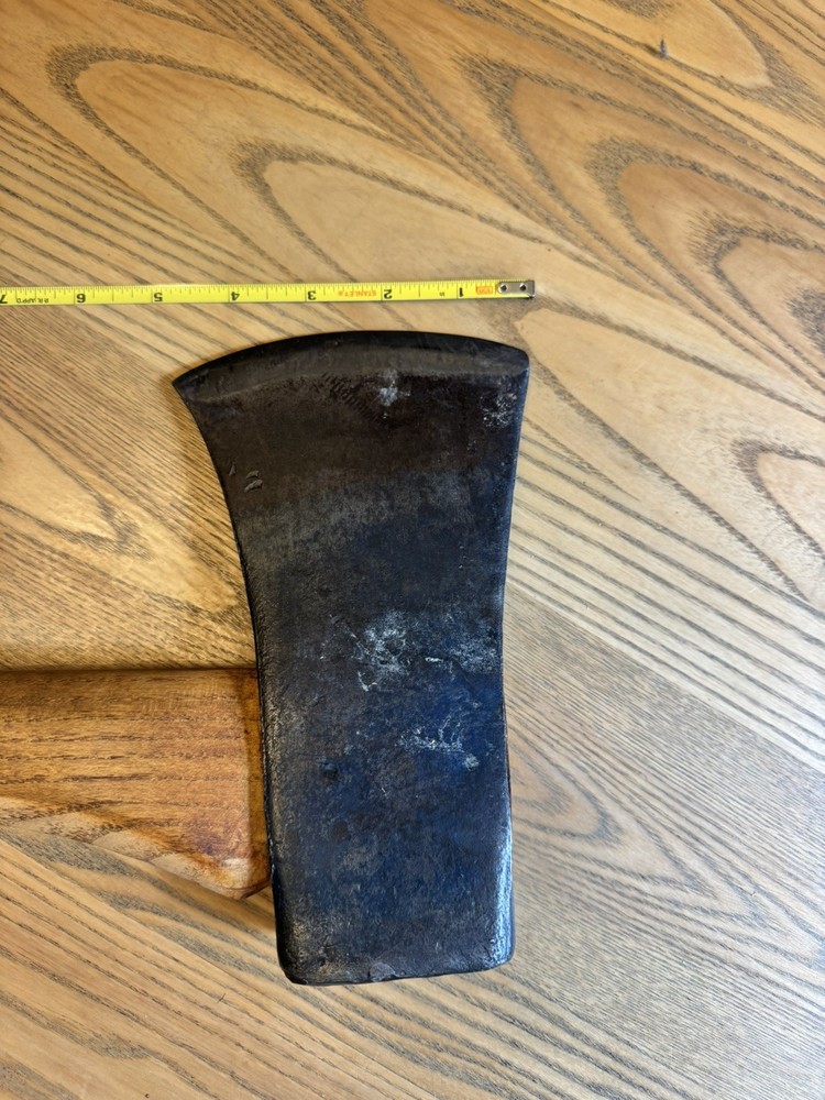 Vintage Rafting Pattern Felling Axe