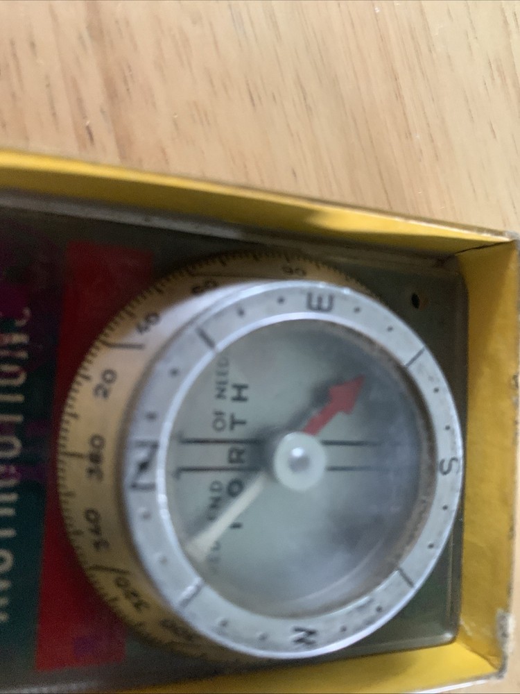 Vintage Silva system compass w original box and instructions.