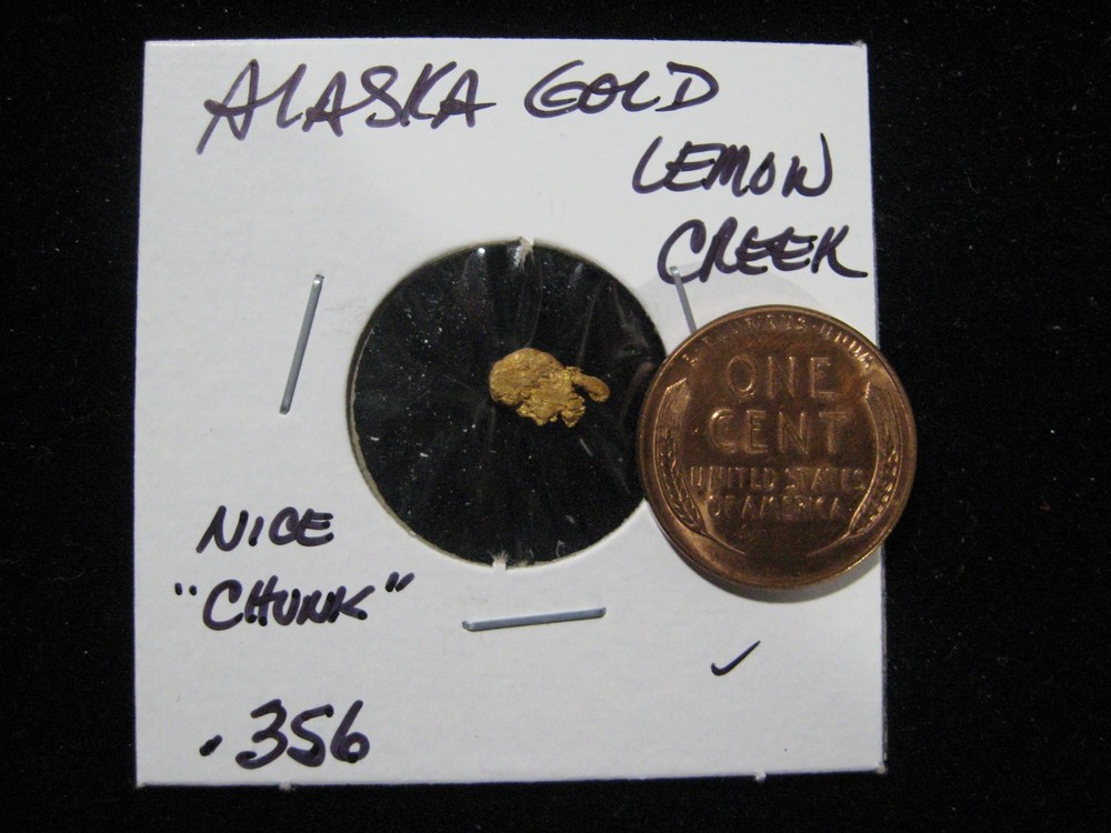 ALASKA GOLD  LEMON CREEK .356 GRAM