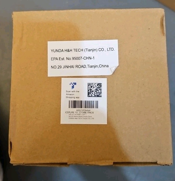 IcePure 10"×4.5" Whole House Carbon Block Water Filter CTO10BB