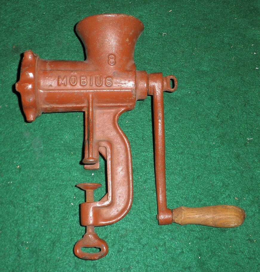 Vintage Meat Grinder Mobius Model No. 8
