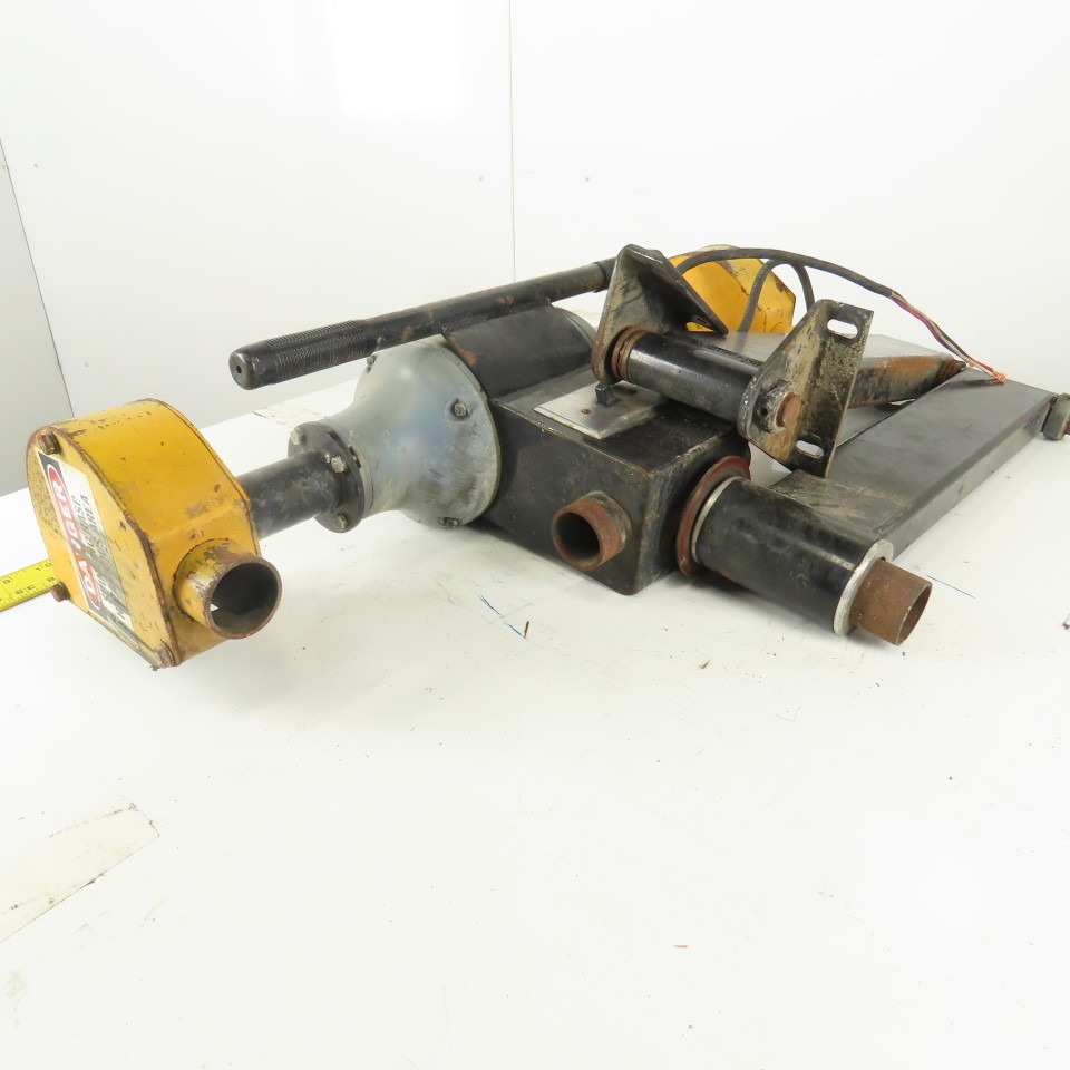 6" Double Ended Grinder Buffer On 4 Point Pivot Arm Assembly