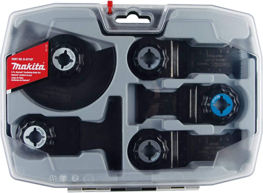 B-67197 5 Pc. Starlock® Oscillating Blade Set