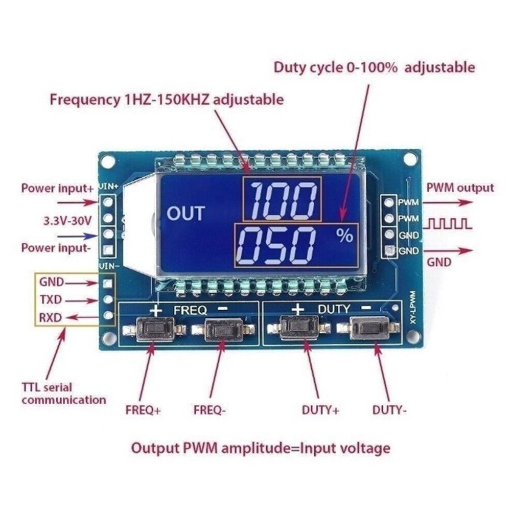 1Hz??150KHz Module 3.3~30V Accessories Frequency High Quality Practical