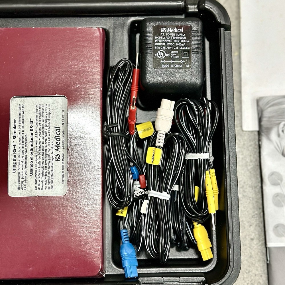 RS Medical RS-4i Plus Sequential Stimulator With Manual + 57 Extra Pads