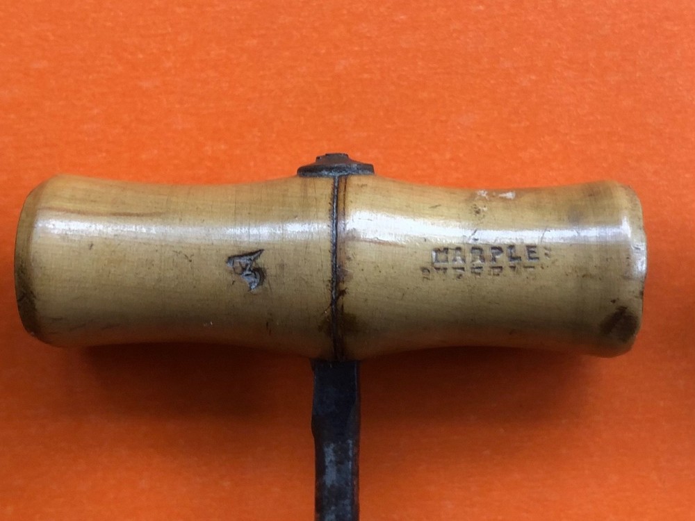 vintage hand auger drill x 3