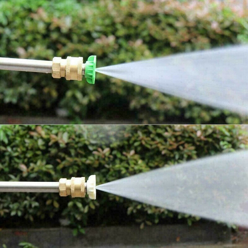 5-Piece 1/4 Pressure Washer Nozzle Tips High-Performance Spray Set