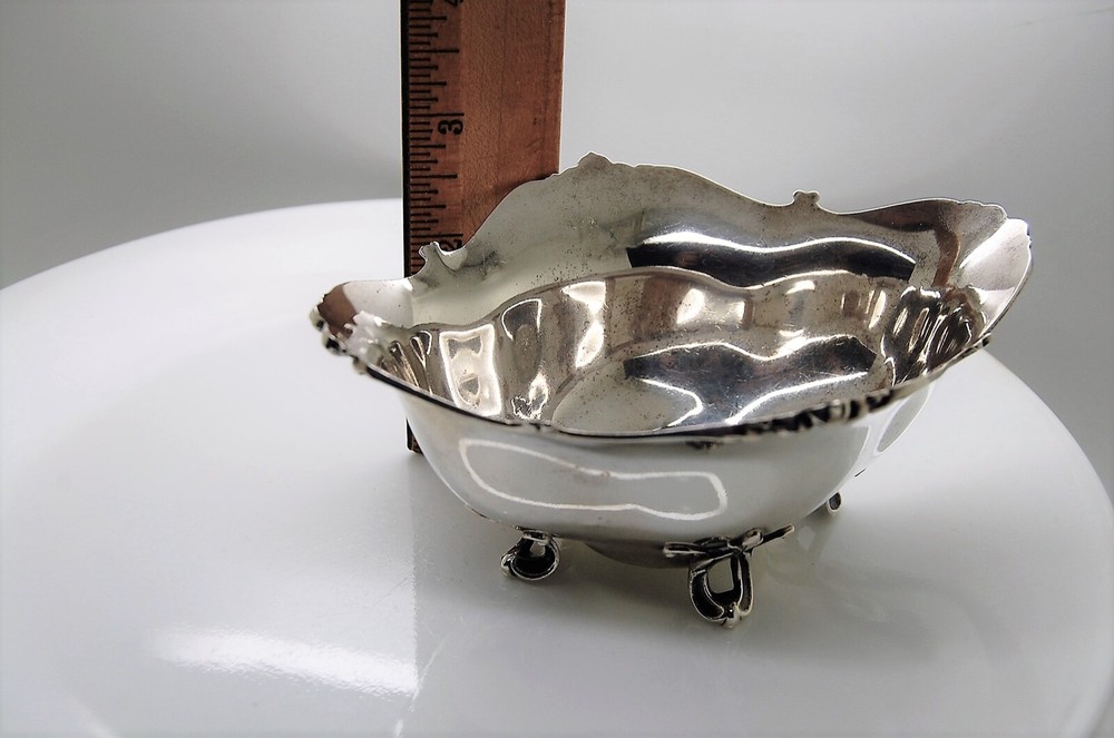 VINTAGE 925 STERLING SILVER CANDY BOWL