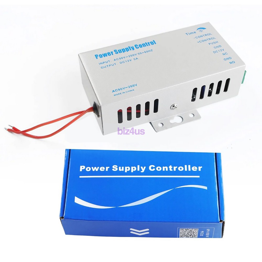 DC12V 5A Door Access Power Supply for Entry Exit Control System Electric Lock