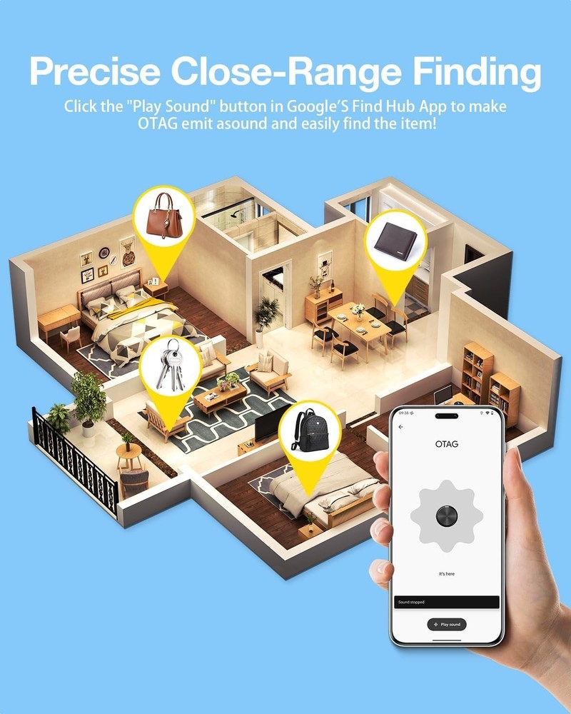 Waterproof Luggage Tracker for Android