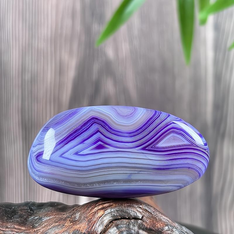 TOP Polished China Inner Mongolia Gobi Eye Agate Specimen