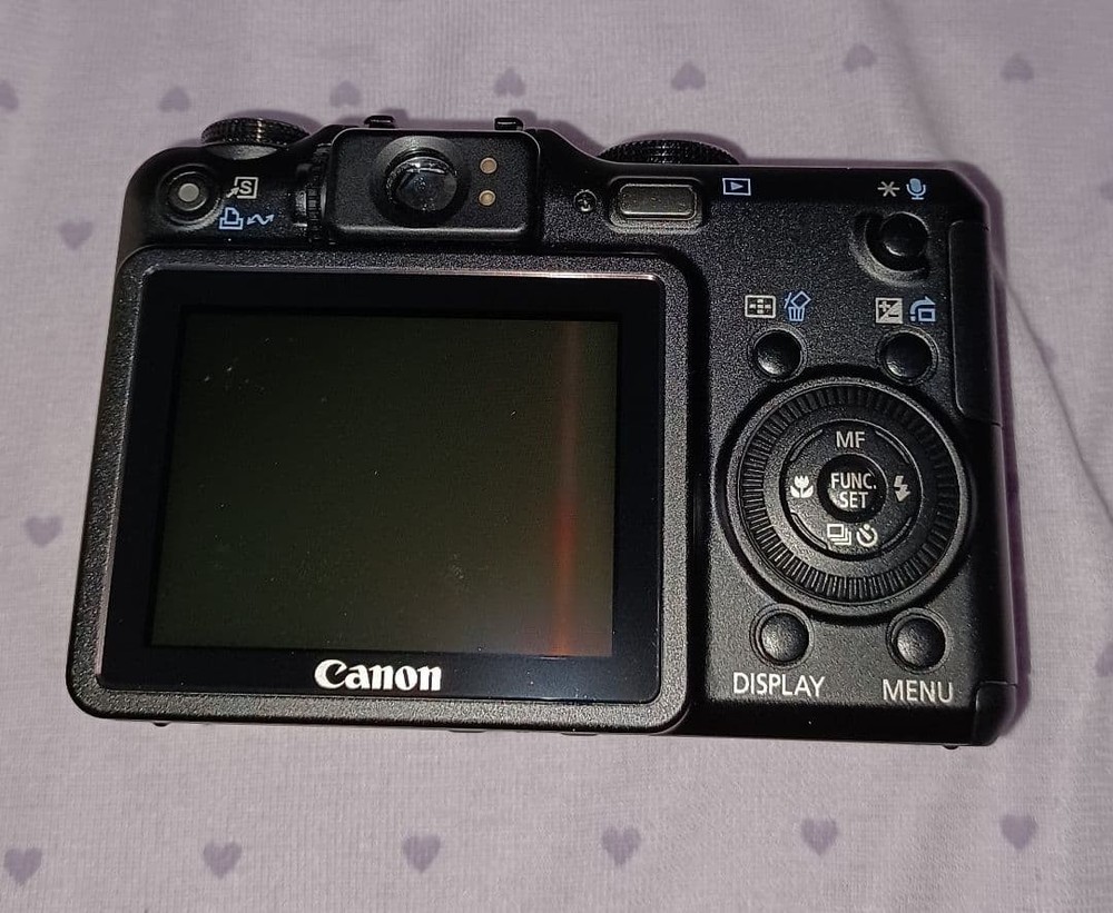 Canon PowerShot G7 Digital Camera Tested Good Condition Compact Camera