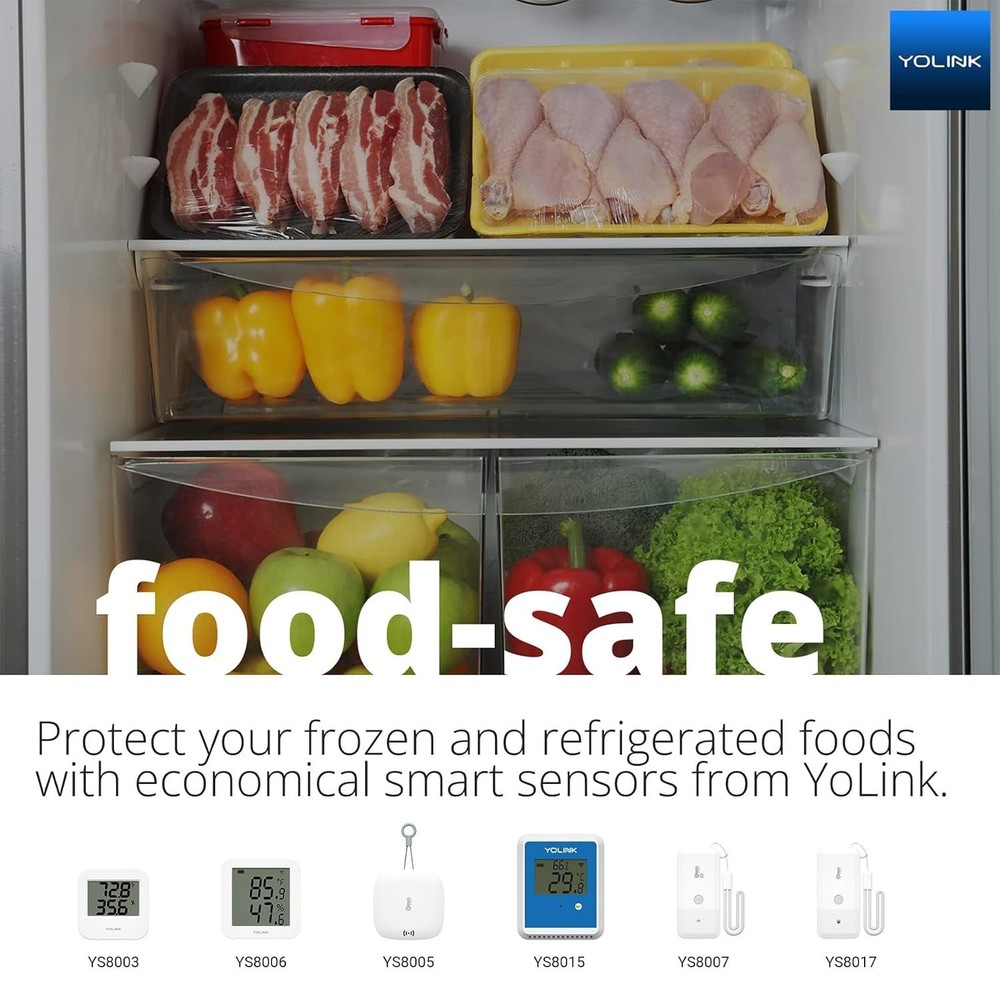 Smart Fridge Temperature Sensor - Battery Included