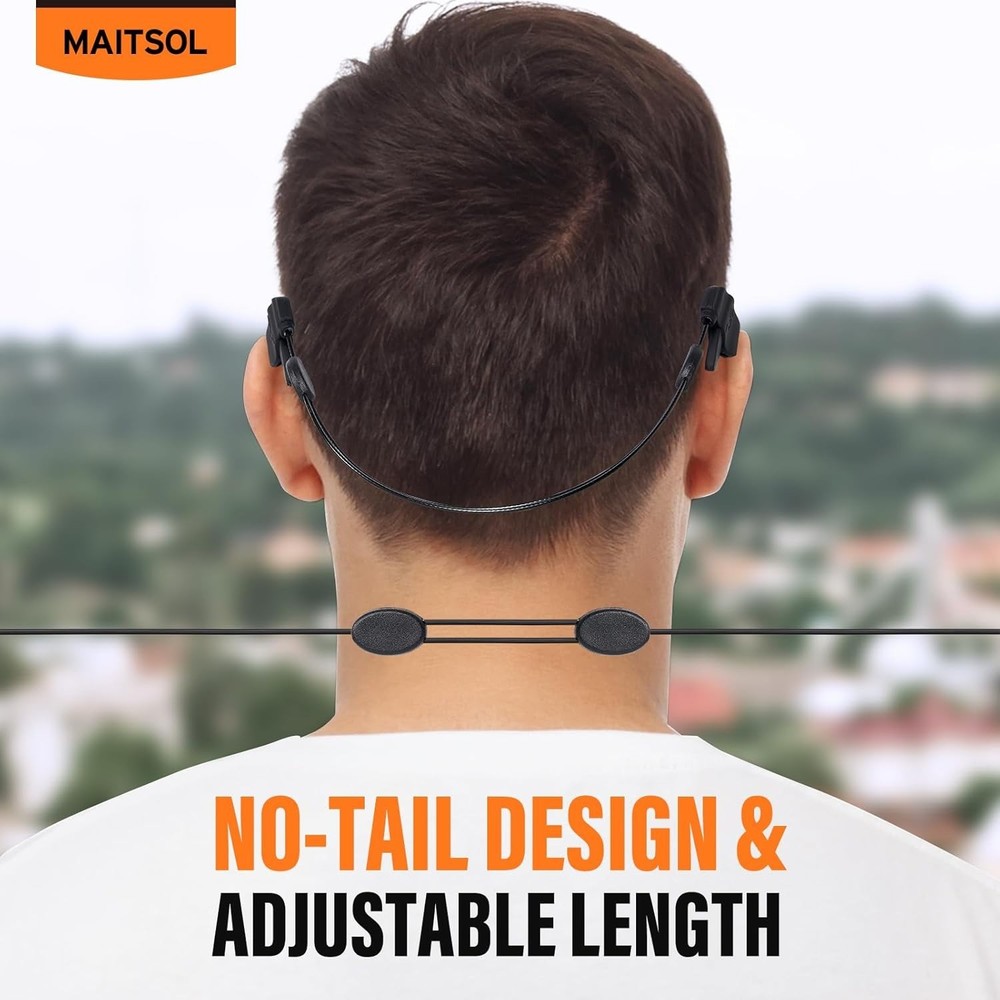 3-Pack Adjustable Glasses Strap - Stylish Neck Holder for Sunglasses & Eyewear