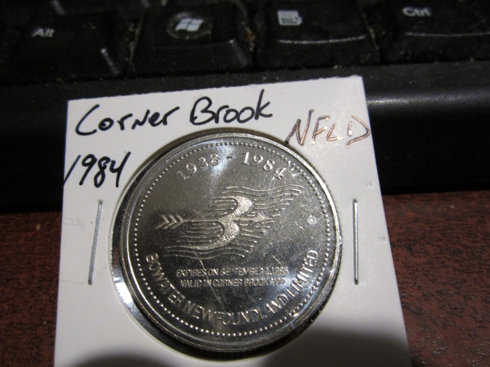 1984 - Corner Brook, NFLD - Canada Trade Dollar / Token
