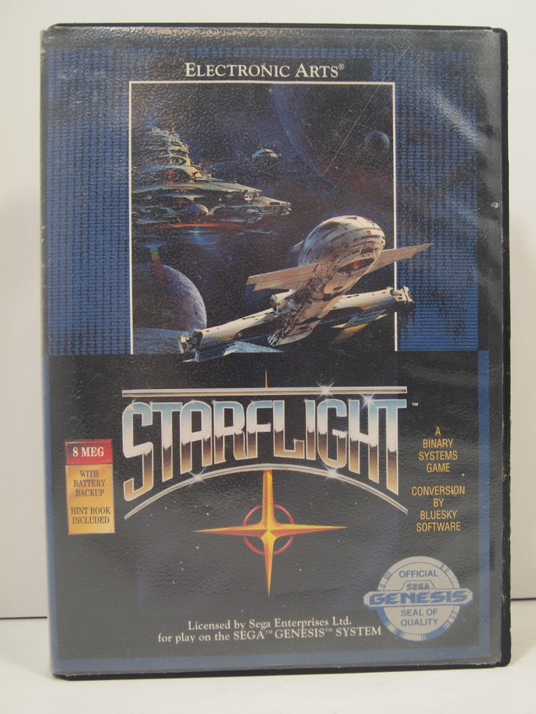 Starflight Case (SEGA Genesis) Authentic BOX ONLY