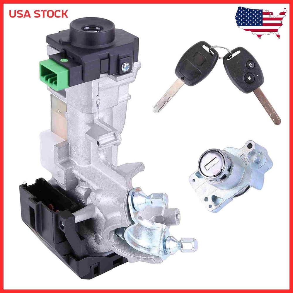Ignition Switch Cylinder Lock For Honda Pilot 2009 2010 2011 2012 2013 2014-2015
