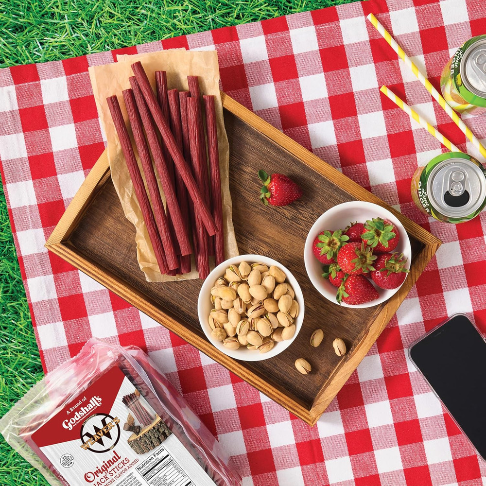 Weavers Original Mild Beef & Chicken Snack Sticks - 80 Count Pack