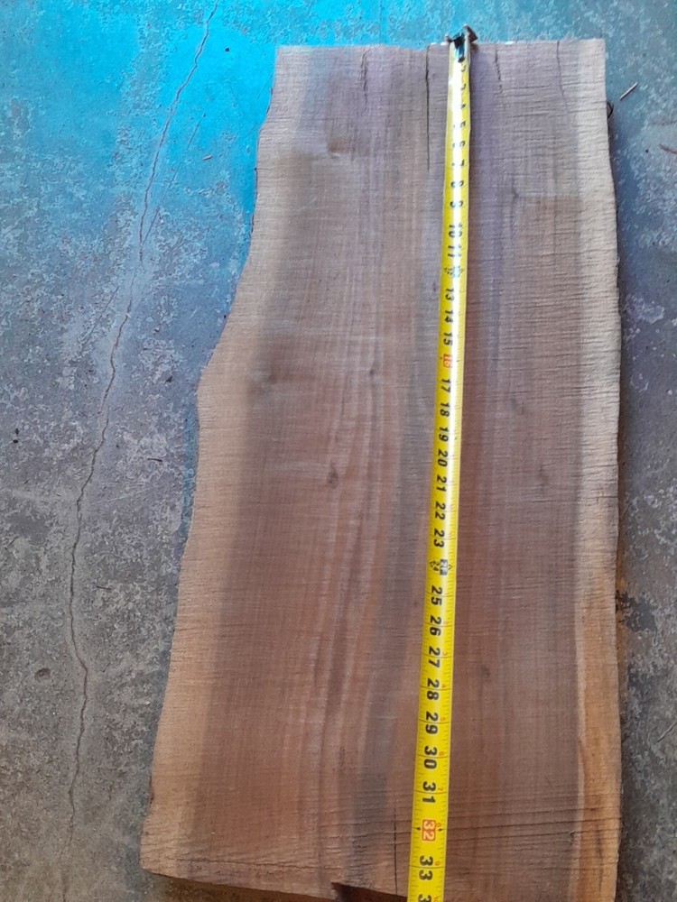2 Inch Thick Black Walnut Live Edge Slab