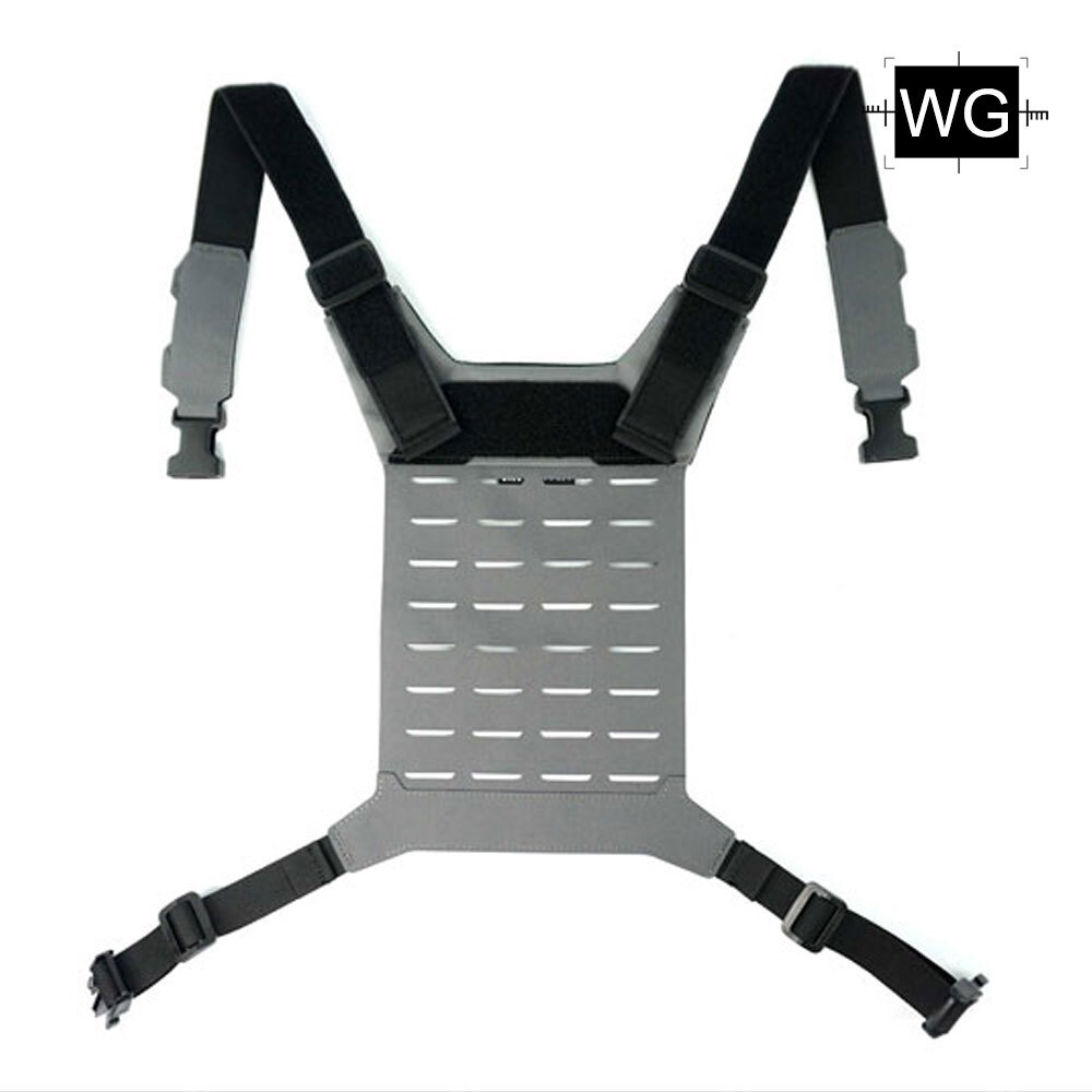 Tactical D3 SS MK Chest Rig MOLLE Universal Vest Back Panel Strap Mount Platform