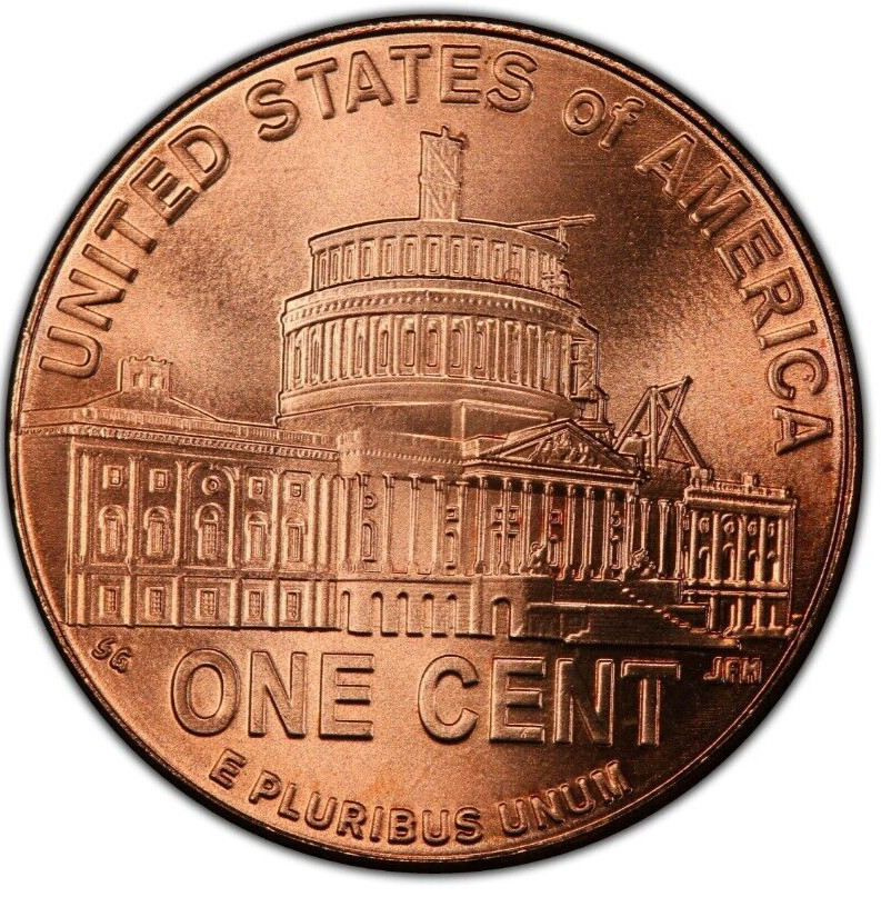 2009 D Lincoln Professional Life Cent (Red)  • BU 14a