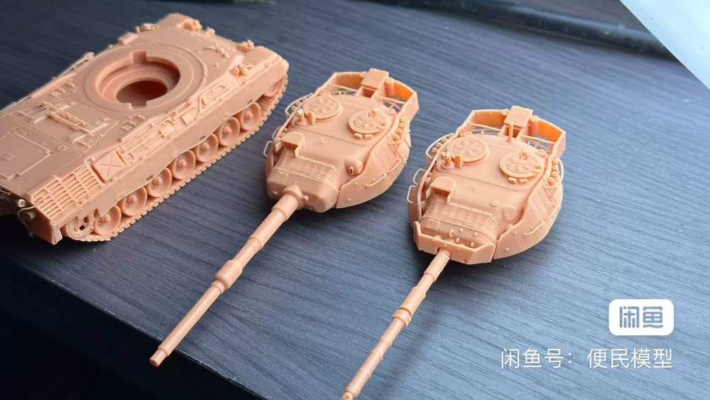 Unpainted1/72 Leopard 1A5 Main Battle Tank Model Kit3D Printed