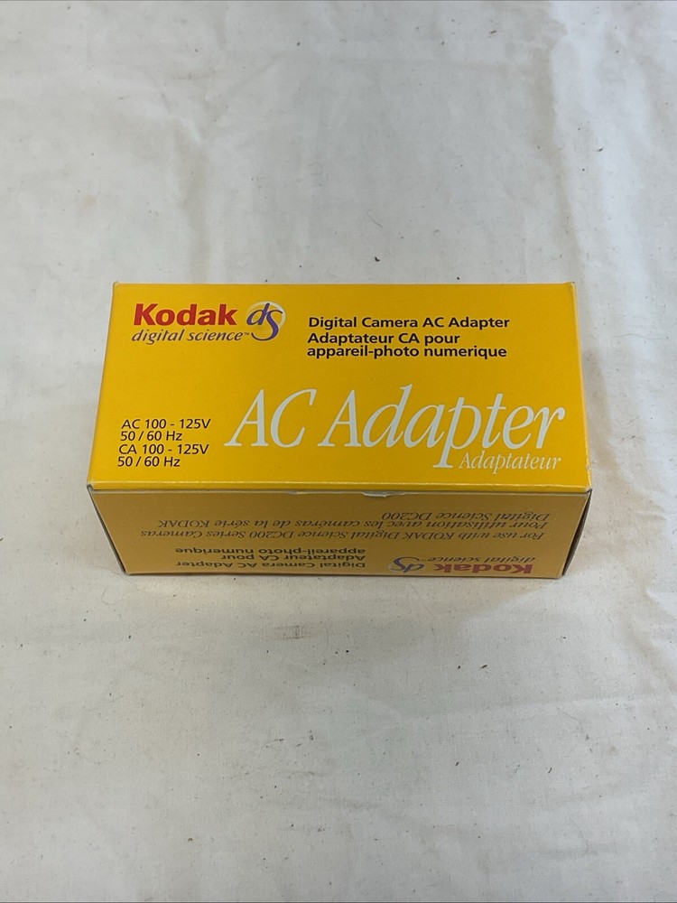Kodak Digital Camera AC Adapter 100-125 V