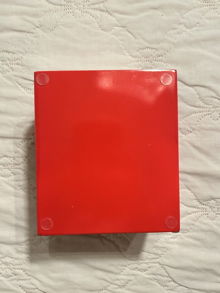 Jonathan Adler Tissue Box Cover Red