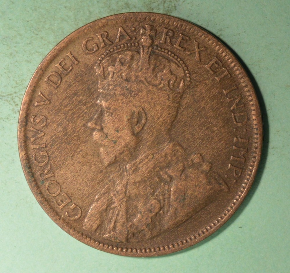 1918 - Canada Large Cent - INV# X-240