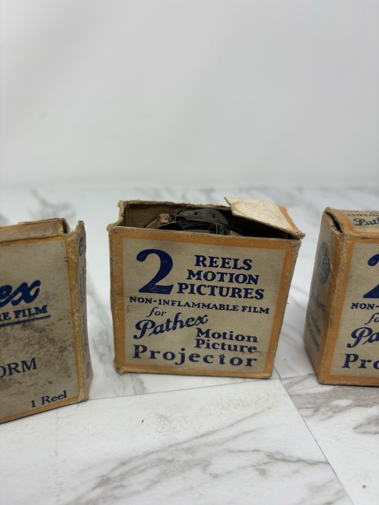 3 Pathex Motion Picture Reels