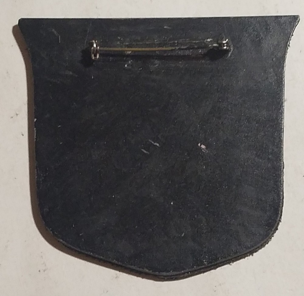 Studebaker Pin, Fabric on Metal